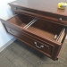 Vintage Style 2 Drawer Lateral File Cabinet w/ Pull-Out Shelf